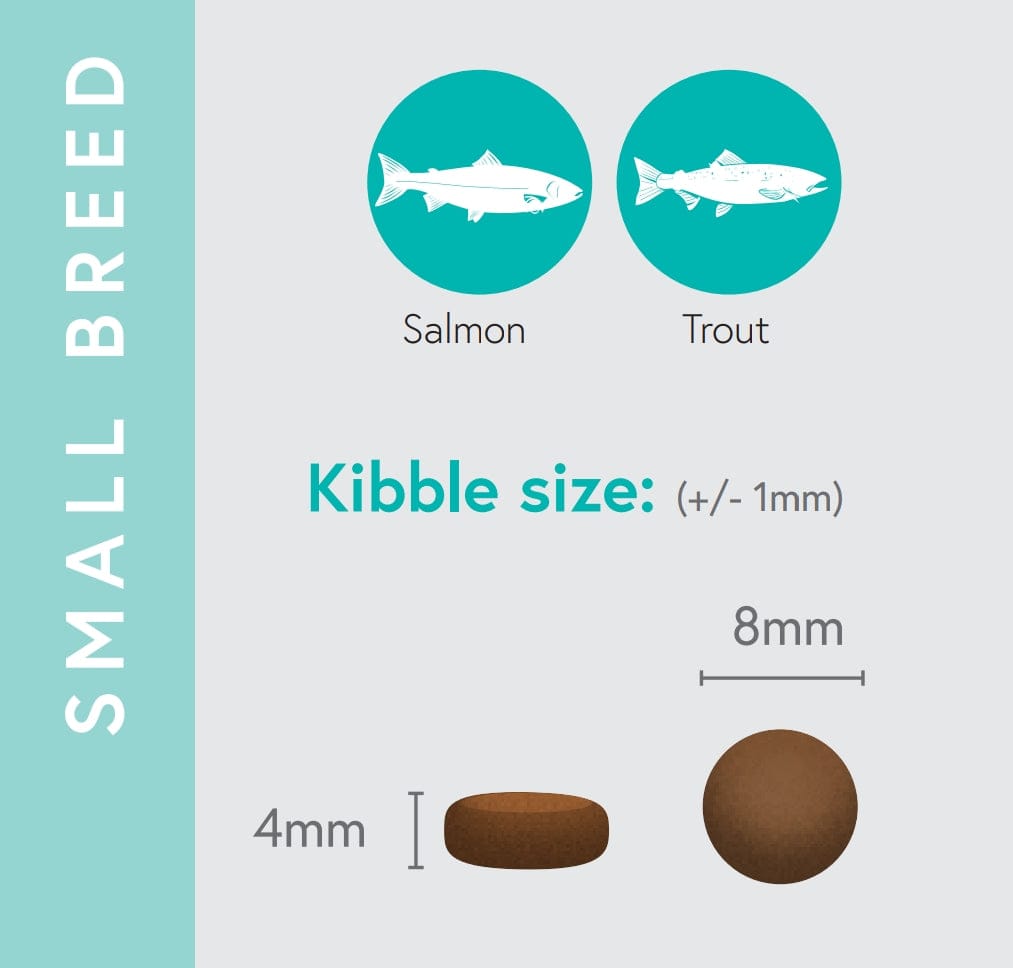 Salmon & Trout with Sweet Potato for Small Breed Adult Dogs