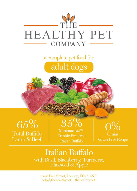 The Healthy Pet Company Complete Meal - Buffalo, Lamb & Beef for Adult Dogs - The Healthy Pet Company