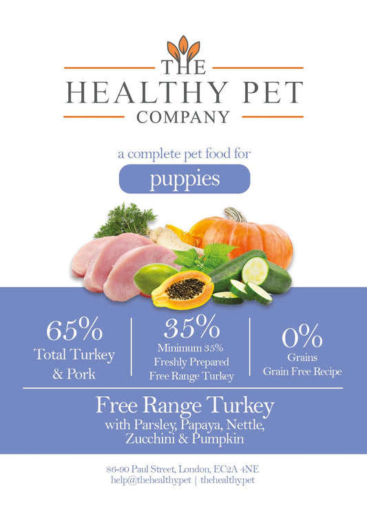 The Healthy Pet Company Complete Meal - Turkey & Pork for Puppies - The Healthy Pet Company
